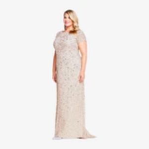 Adrianna Popella Long Sequin Gown/Dress